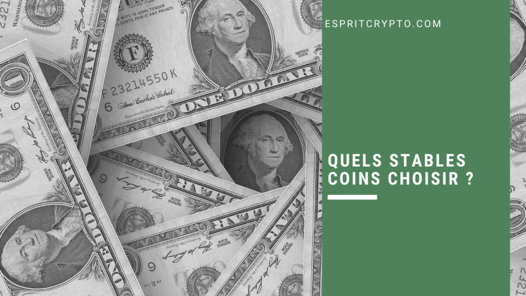 Quels stables coins choisir pour vendre ses altcoins en 2023